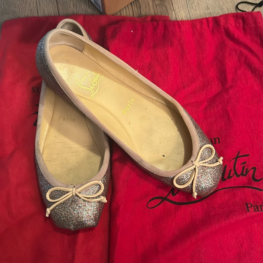 Louboutin ballet flats
